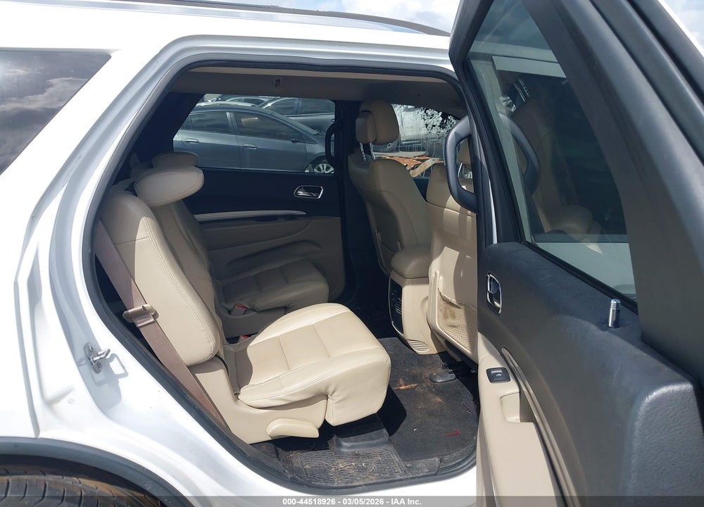 2014 DODGE DURANGO SXT VIN: 1C4RDHAGXEC596228