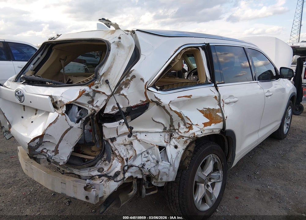 2017 TOYOTA HIGHLANDER LIMITED VIN: 5TDYZRFH3HS232269