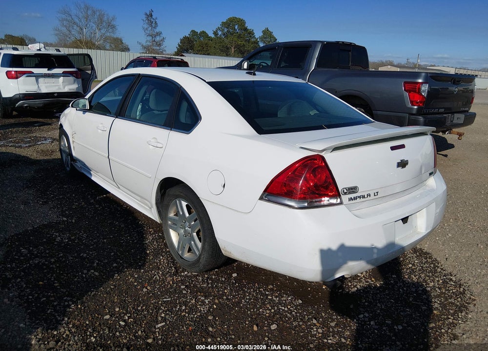 2012 CHEVROLET IMPALA LT VIN: 2G1WB5E32C1151847