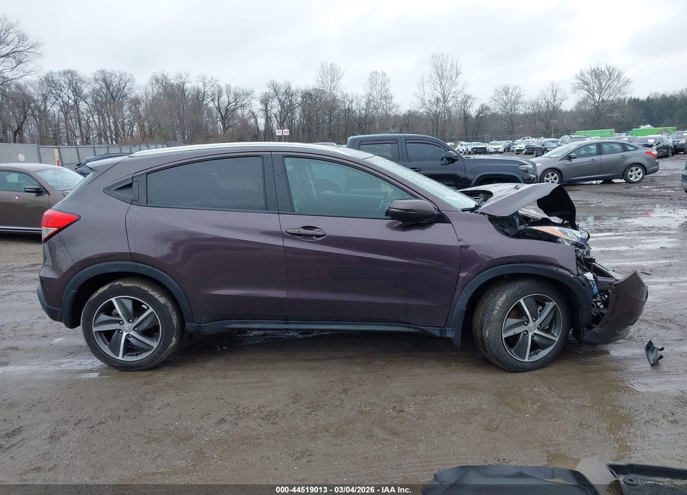 2022 HONDA HR-V AWD EX-L VIN: 3CZRU6H77NM731913