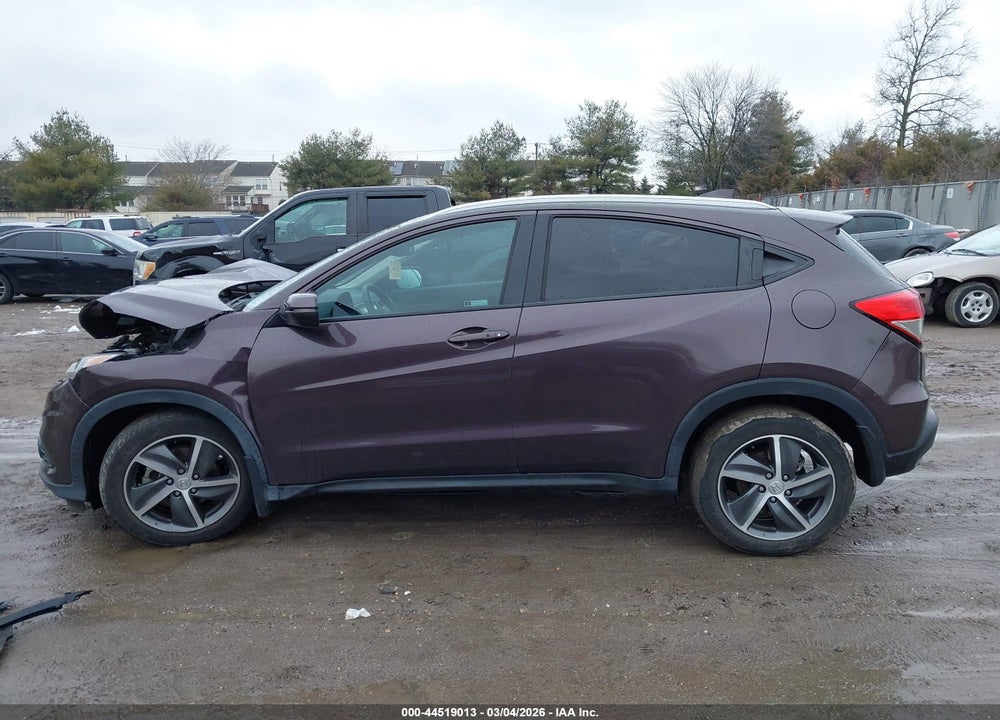2022 HONDA HR-V AWD EX-L VIN: 3CZRU6H77NM731913