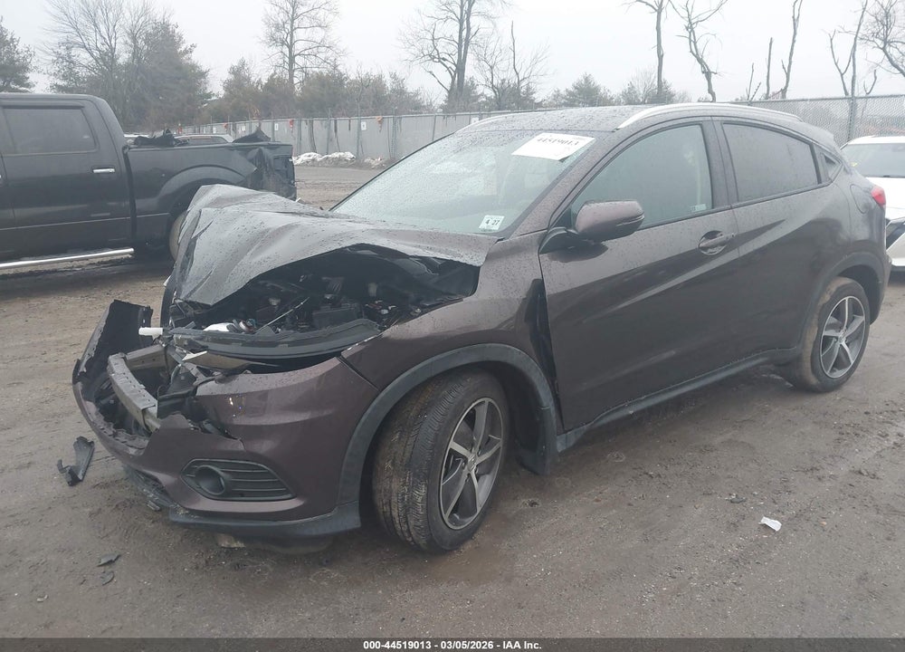 2022 HONDA HR-V AWD EX-L VIN: 3CZRU6H77NM731913