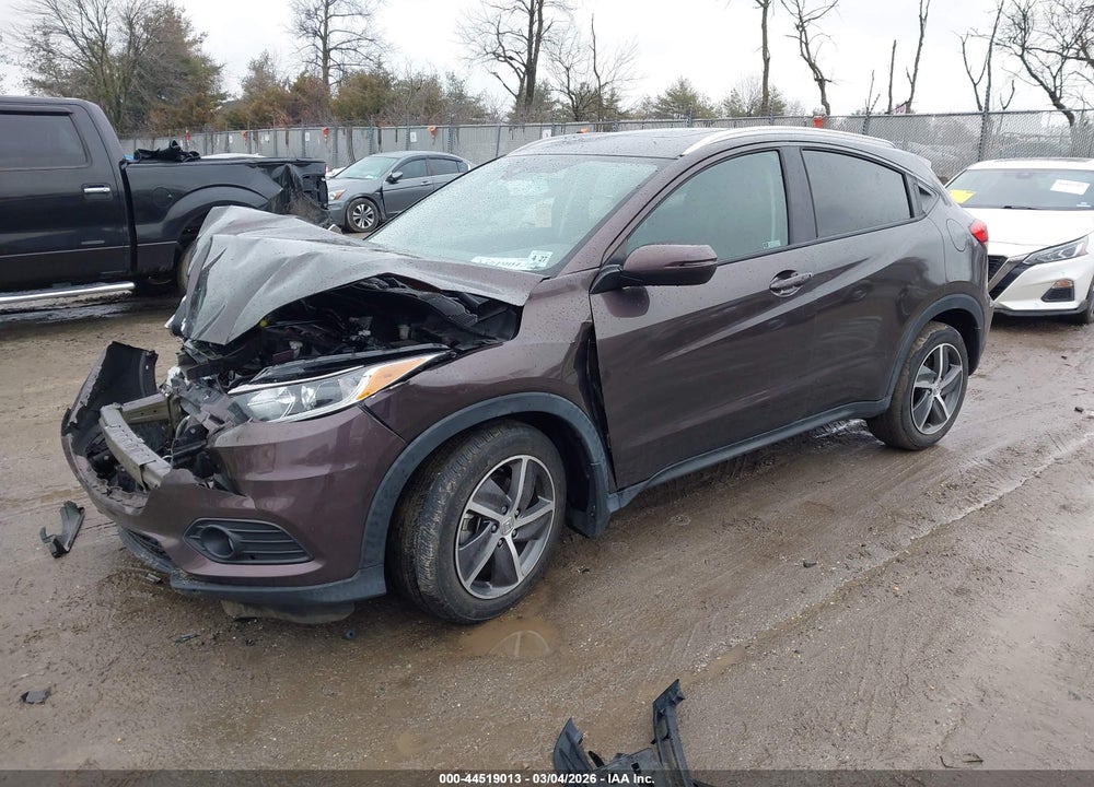 2022 HONDA HR-V AWD EX-L VIN: 3CZRU6H77NM731913