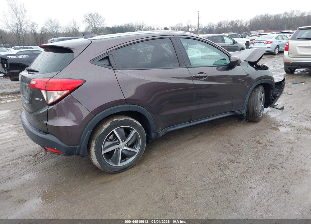 2022 HONDA HR-V AWD EX-L VIN: 3CZRU6H77NM731913