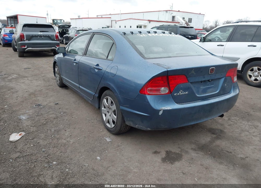 2007 HONDA CIVIC LX VIN: 1HGFA16517L142397