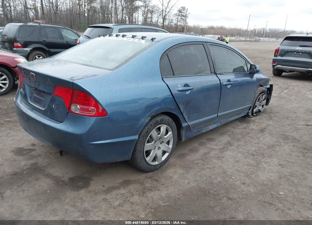 2007 HONDA CIVIC LX VIN: 1HGFA16517L142397