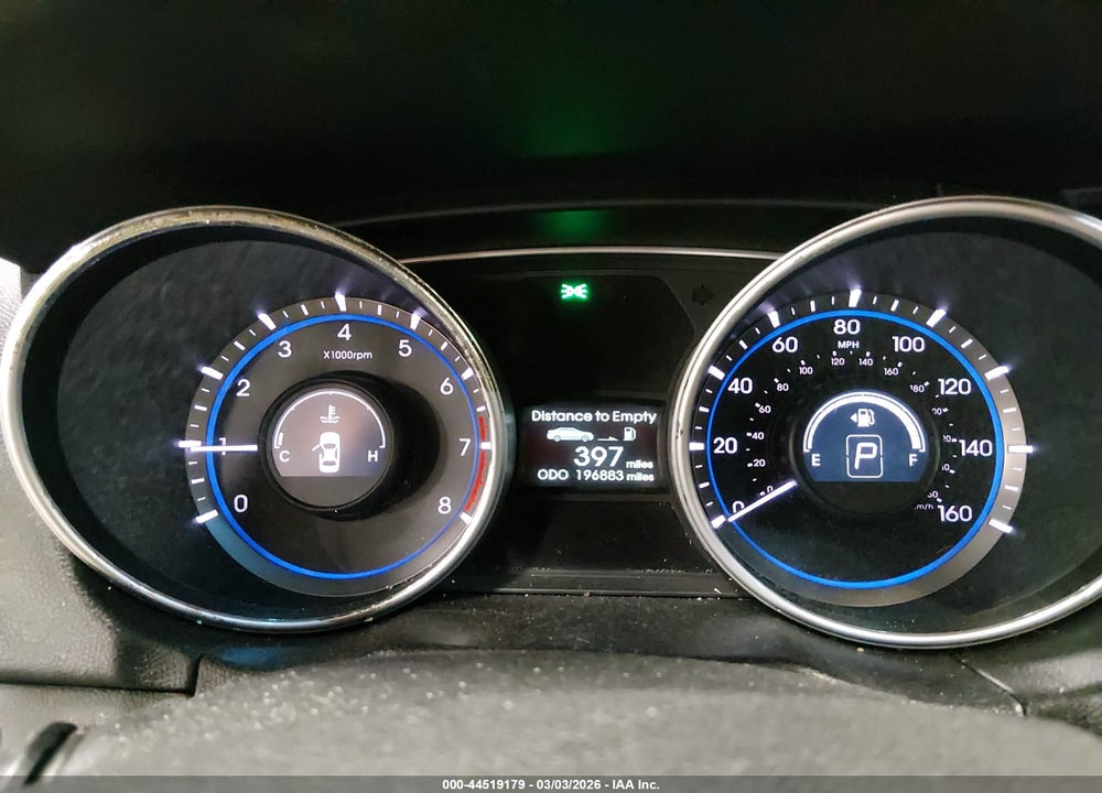 2011 HYUNDAI SONATA LIMITED 2.0T VIN: 5NPEC4AB1BH277833
