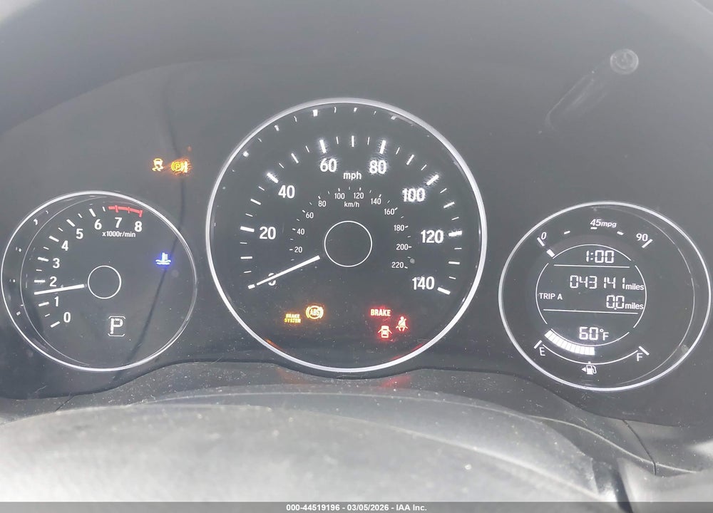 2022 HONDA HR-V AWD LX VIN: 3CZRU6H3XNM722796