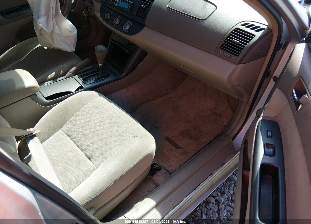 2006 TOYOTA CAMRY LE VIN: JTDBE32K363047895