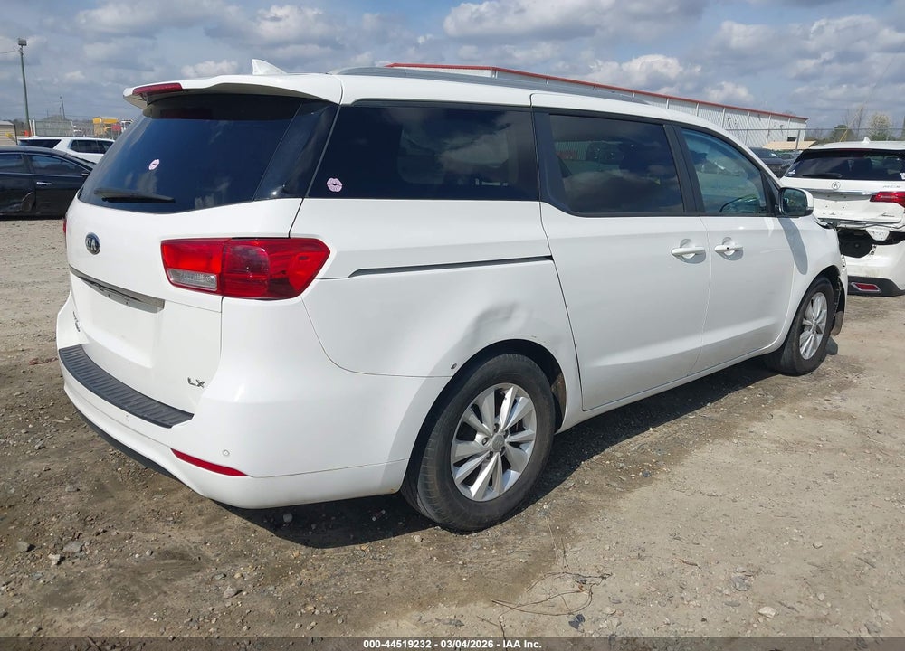 2017 KIA SEDONA LX VIN: KNDMB5C13H6237149