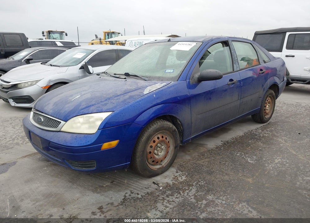 2006 FORD FOCUS ZX4 VIN: 1FAFP34N36W154386