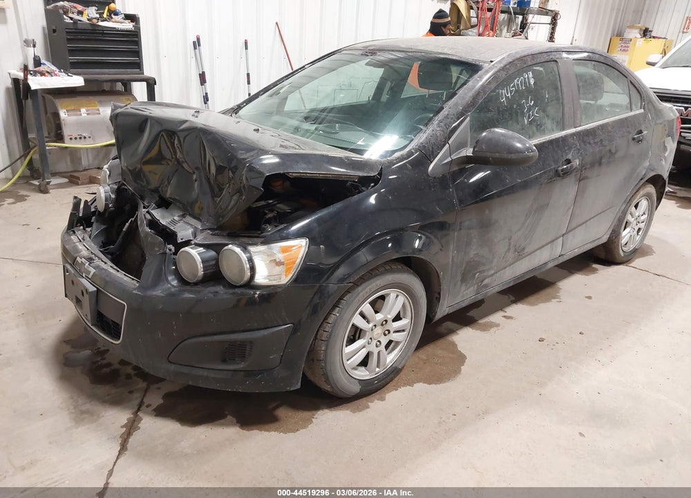 2012 CHEVROLET SONIC 2LT VIN: 1G1JC5SH8C4103202