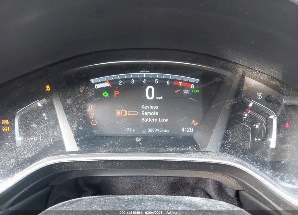 2020 HONDA CR-V 2WD EX-L VIN: 2HKRW1H85LH412153