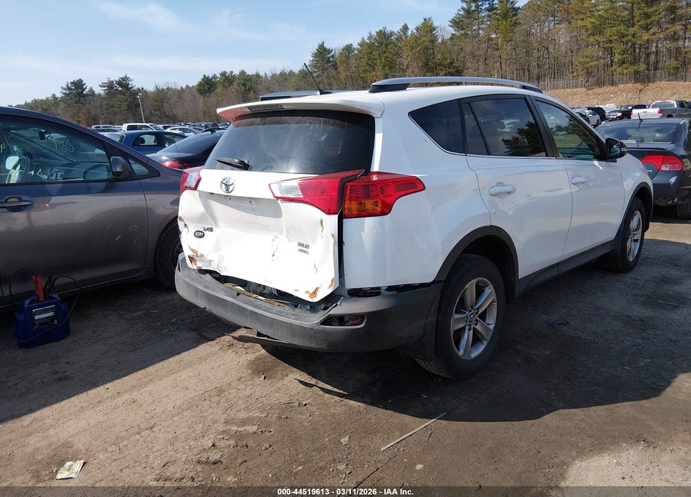2015 TOYOTA RAV4 XLE VIN: 2T3RFREV4FW338424