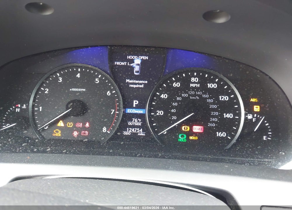 2014 LEXUS LS 460 VIN: JTHBL5EF0E5125986