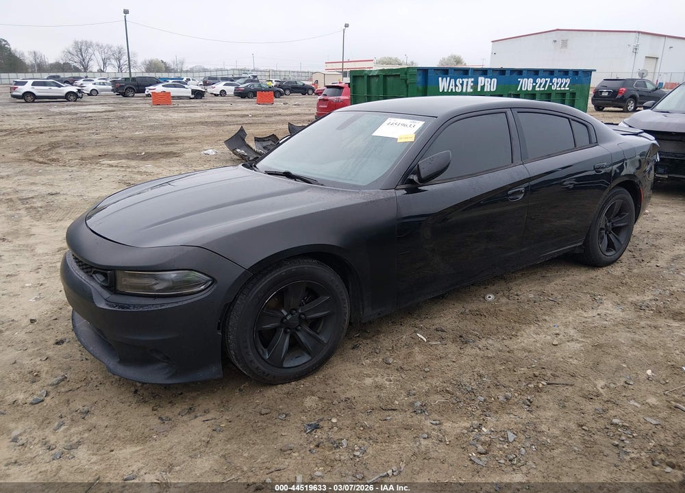 2015 DODGE CHARGER SE VIN: 2C3CDXBG2FH925280