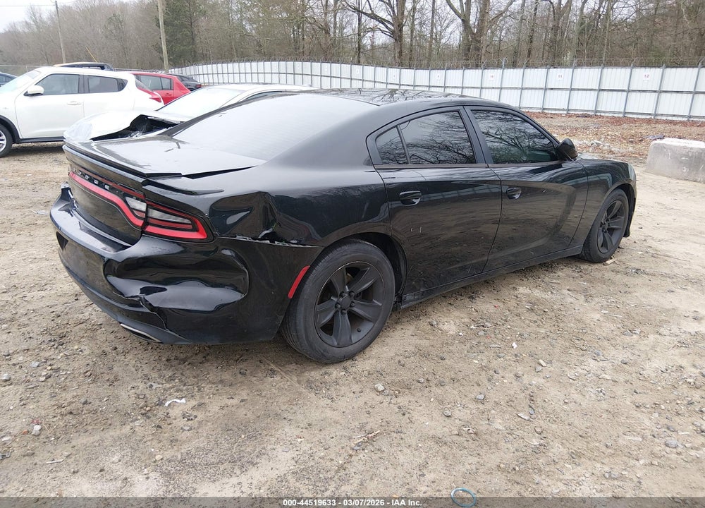 2015 DODGE CHARGER SE VIN: 2C3CDXBG2FH925280
