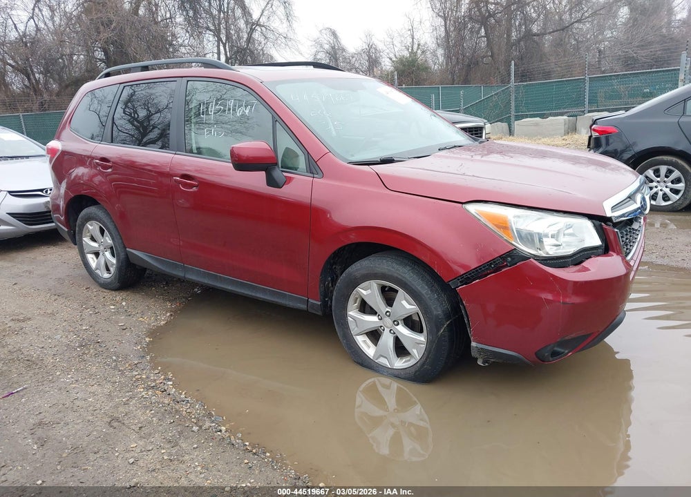 2014 SUBARU FORESTER 2.5I PREMIUM VIN: JF2SJAEC5EH456925
