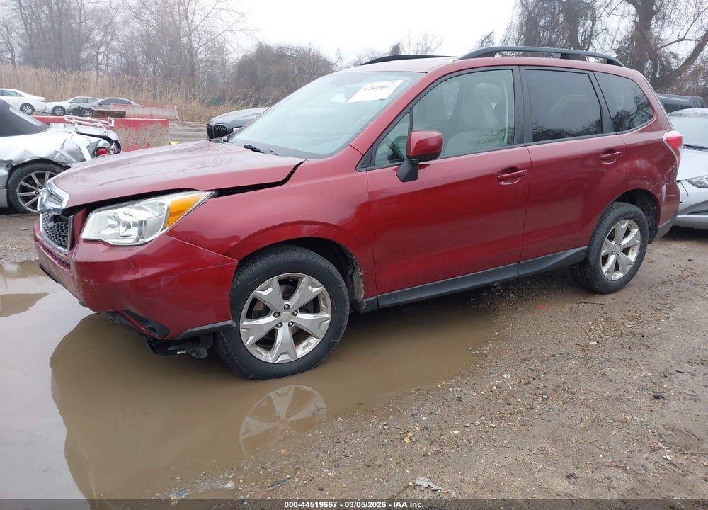 2014 SUBARU FORESTER 2.5I PREMIUM VIN: JF2SJAEC5EH456925