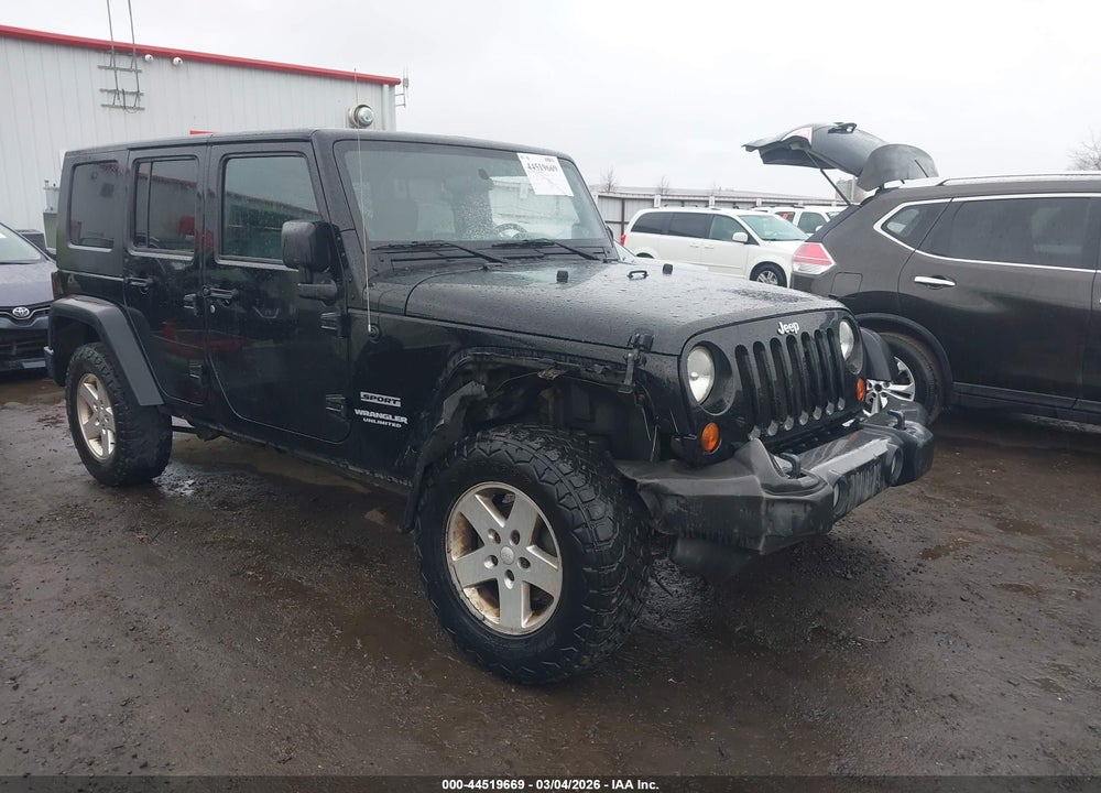 2010 JEEP WRANGLER UNLIMITED SPORT VIN: 1J4HA3H17AL163785
