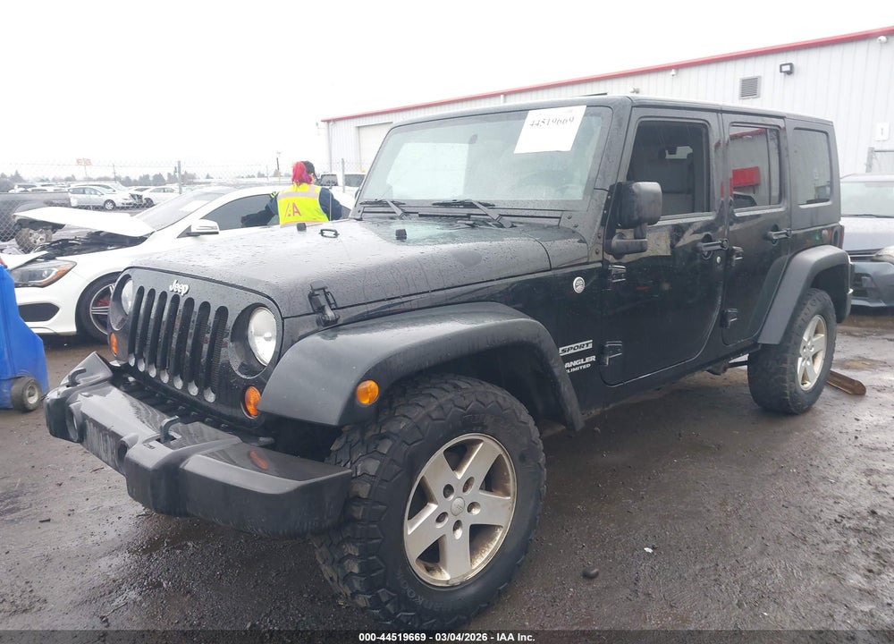 2010 JEEP WRANGLER UNLIMITED SPORT VIN: 1J4HA3H17AL163785