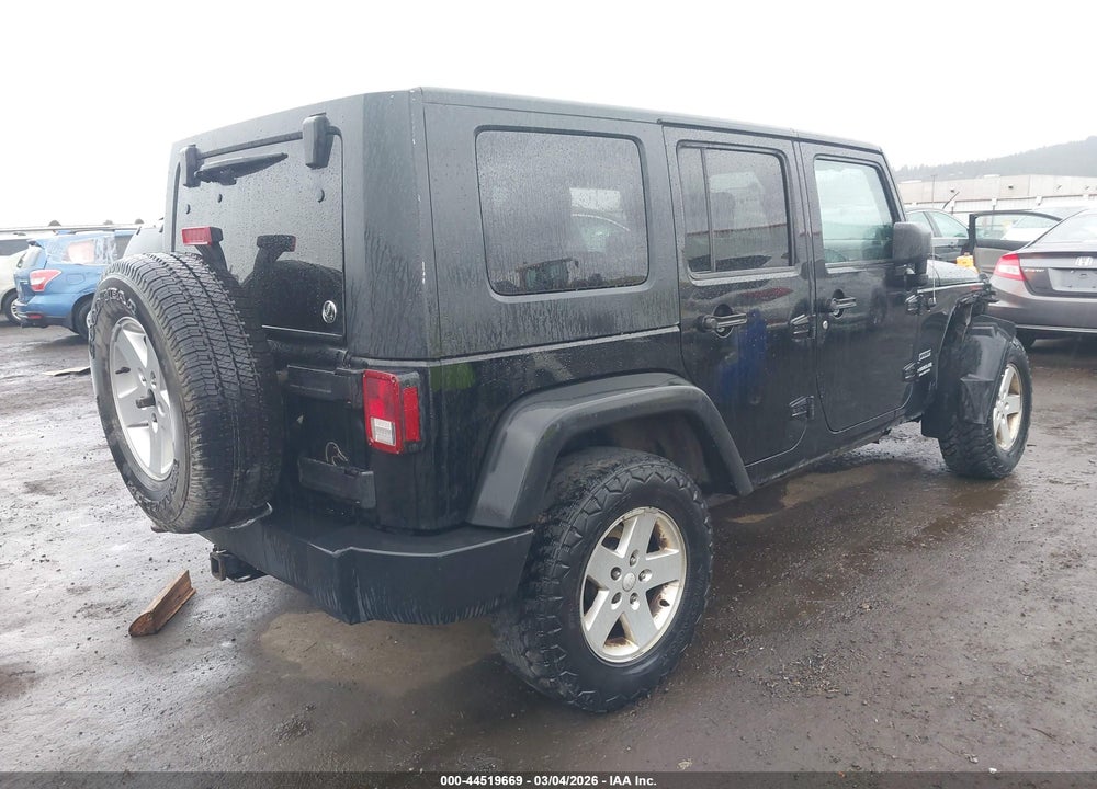 2010 JEEP WRANGLER UNLIMITED SPORT VIN: 1J4HA3H17AL163785