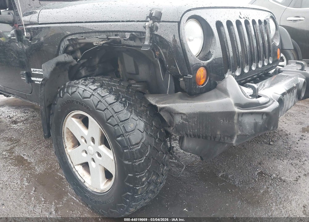 2010 JEEP WRANGLER UNLIMITED SPORT VIN: 1J4HA3H17AL163785