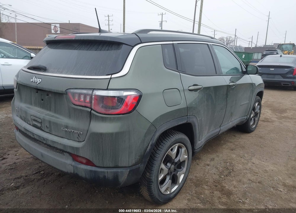 2019 JEEP COMPASS LIMITED 4X4 VIN: 3C4NJDCB4KT843079