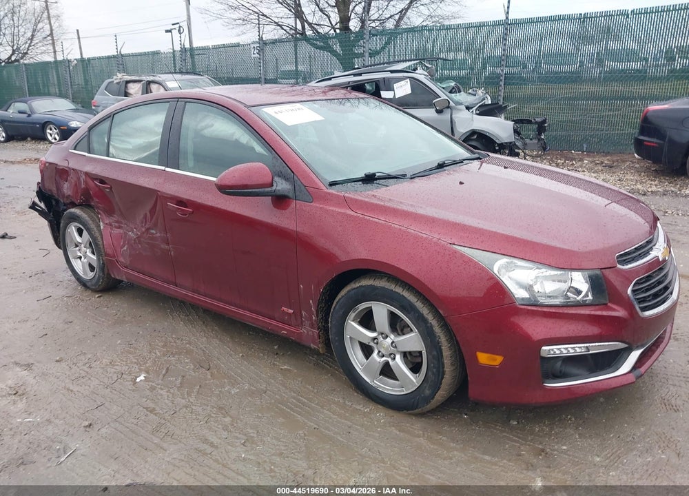2015 CHEVROLET CRUZE 1LT AUTO VIN: 1G1PC5SB0F7280108
