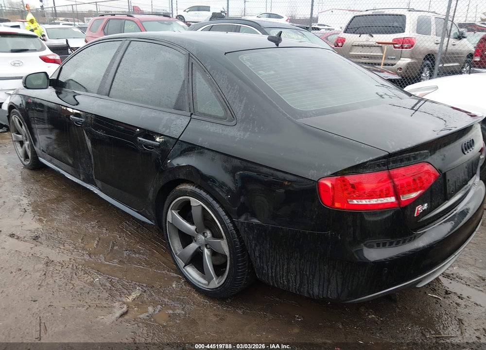 2012 AUDI S4 PRESTIG VIN: WAUKGAFL2CA052253