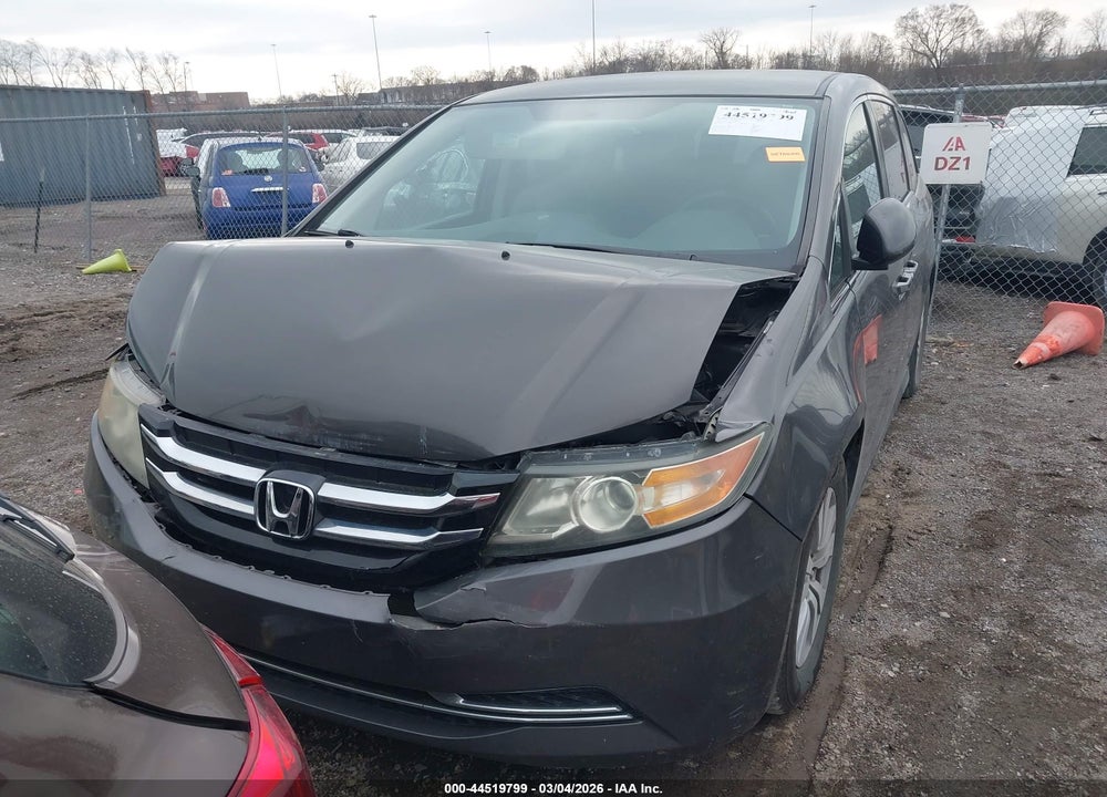 2016 HONDA ODYSSEY SE VIN: 5FNRL5H32GB083520