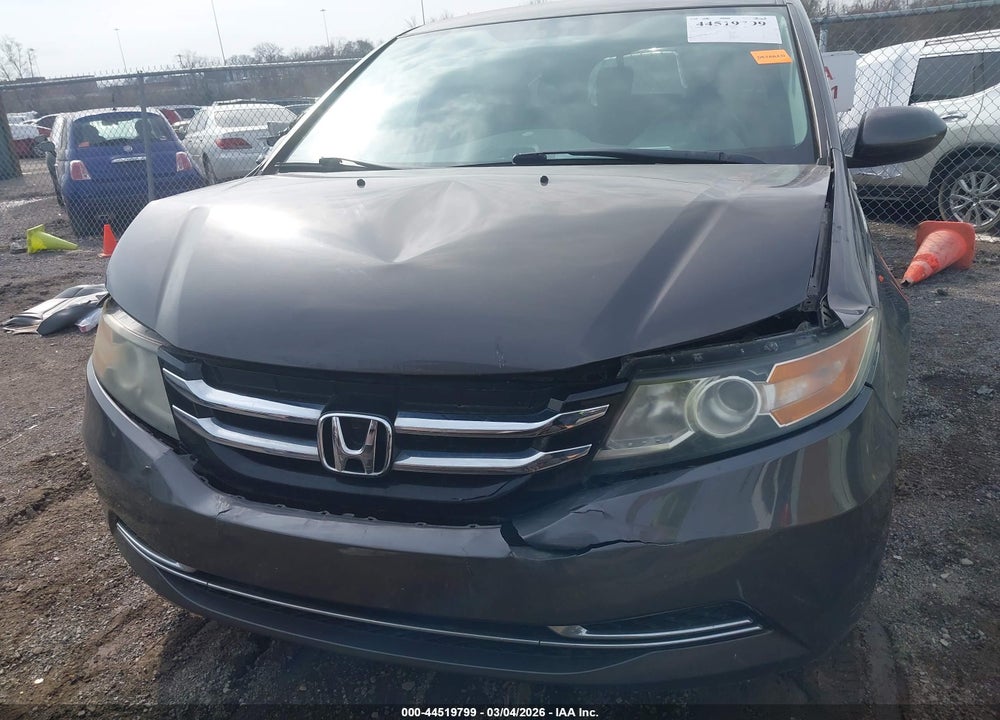 2016 HONDA ODYSSEY SE VIN: 5FNRL5H32GB083520