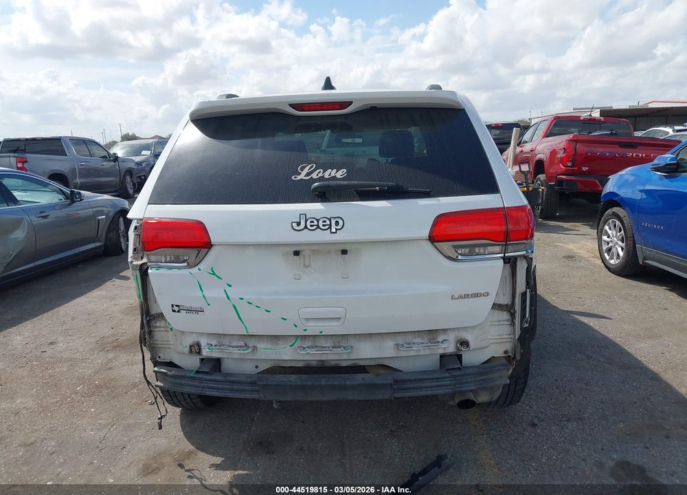 2014 JEEP GRAND CHEROKEE LAREDO VIN: 1C4RJEAG0EC124658