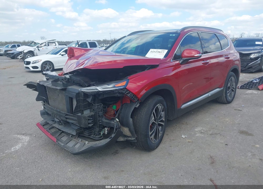 2019 HYUNDAI SANTA FE ULTIMATE 2.0T VIN: 5NMS53AA4KH030088