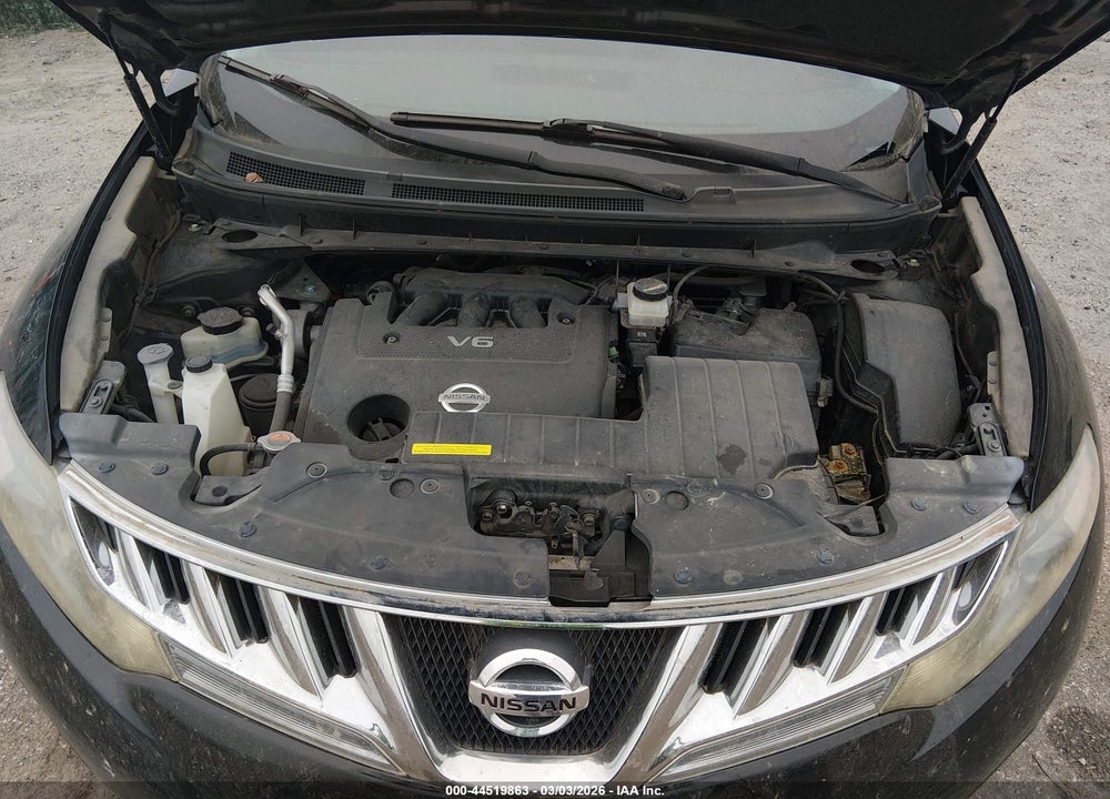 2010 NISSAN MURANO SL VIN: JN8AZ1MW7AW104289