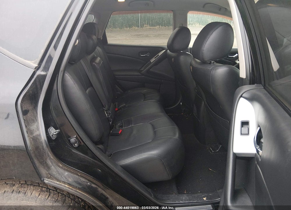 2010 NISSAN MURANO SL VIN: JN8AZ1MW7AW104289