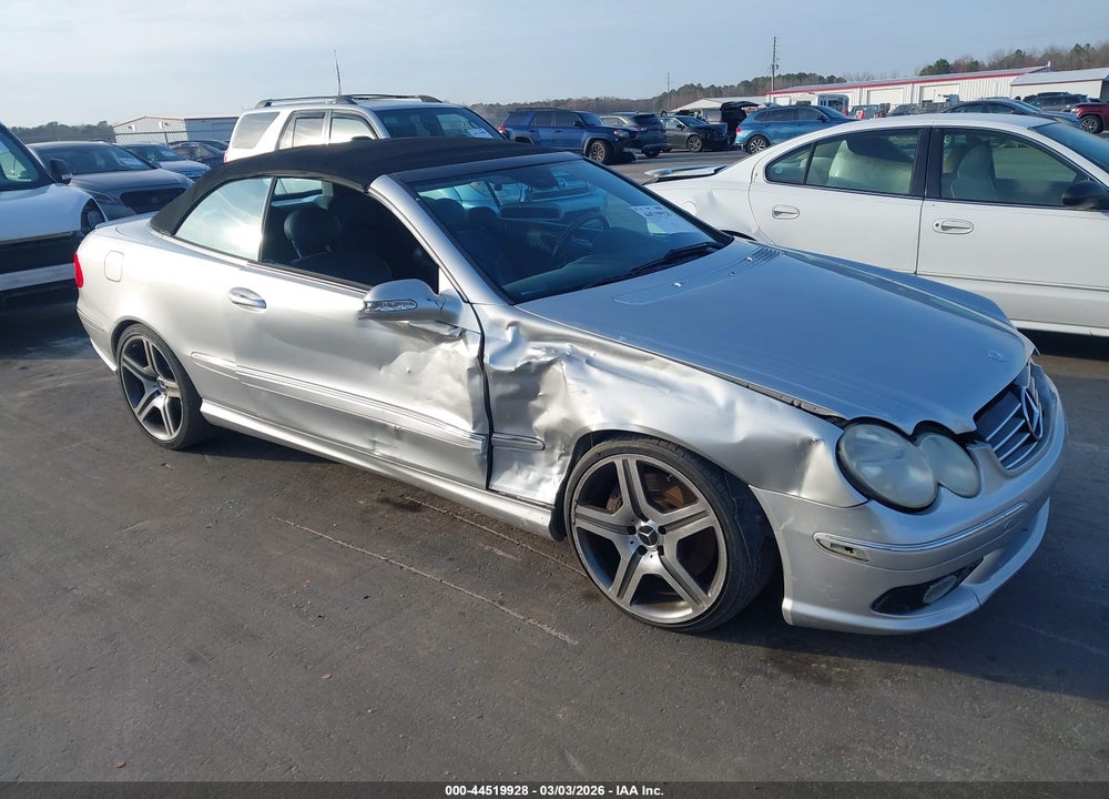 2005 MERCEDES-BENZ CLK 500 VIN: WDBTK75J85F149518