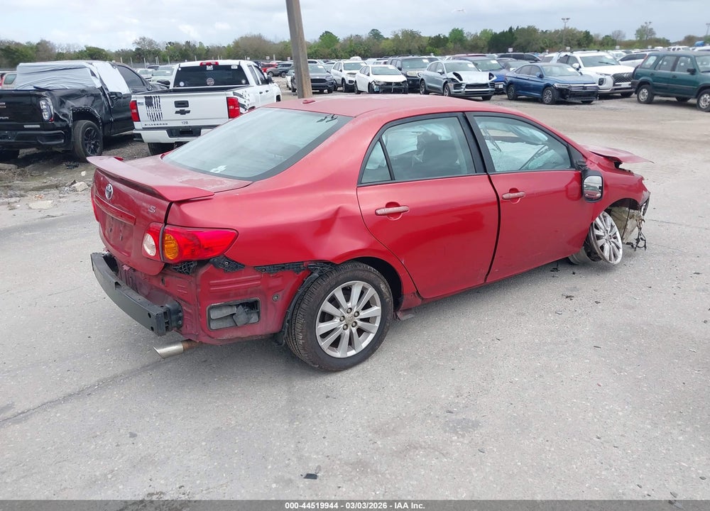 2010 TOYOTA COROLLA S VIN: 2T1BU4EE7AC456352