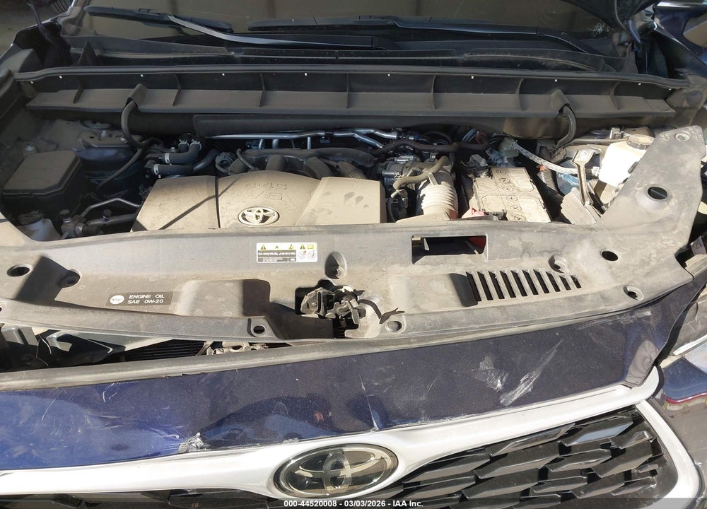 2022 TOYOTA HIGHLANDER LE VIN: 5TDBZRBH6NS584236