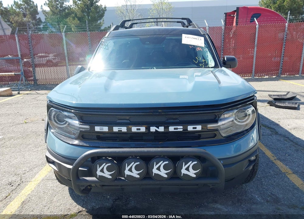 2021 FORD BRONCO SPORT OUTER BANKS VIN: 3FMCR9C63MRA70987