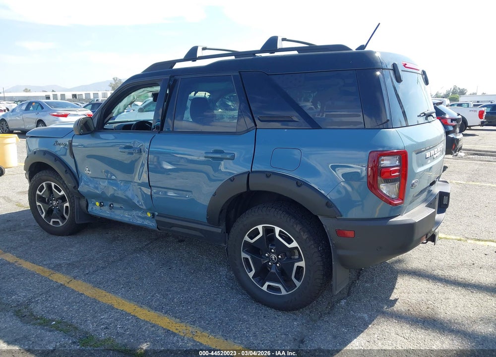 2021 FORD BRONCO SPORT OUTER BANKS VIN: 3FMCR9C63MRA70987