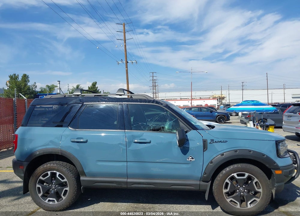 2021 FORD BRONCO SPORT OUTER BANKS VIN: 3FMCR9C63MRA70987