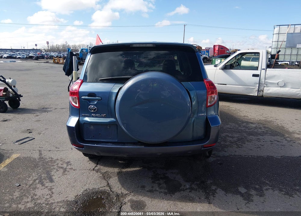 2008 TOYOTA RAV4 BASE V6 VIN: JTMBK33V086038302