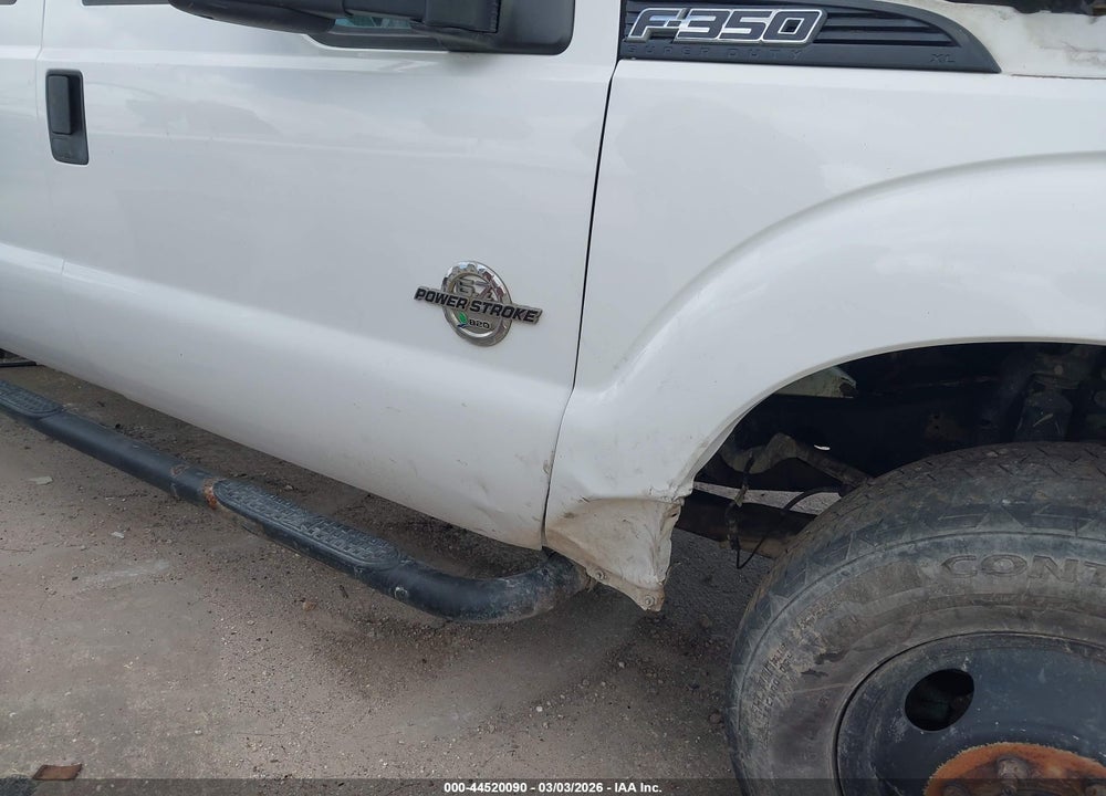 2013 FORD F-350 CHASSIS XL VIN: 1FD8W3GT0DEA62845