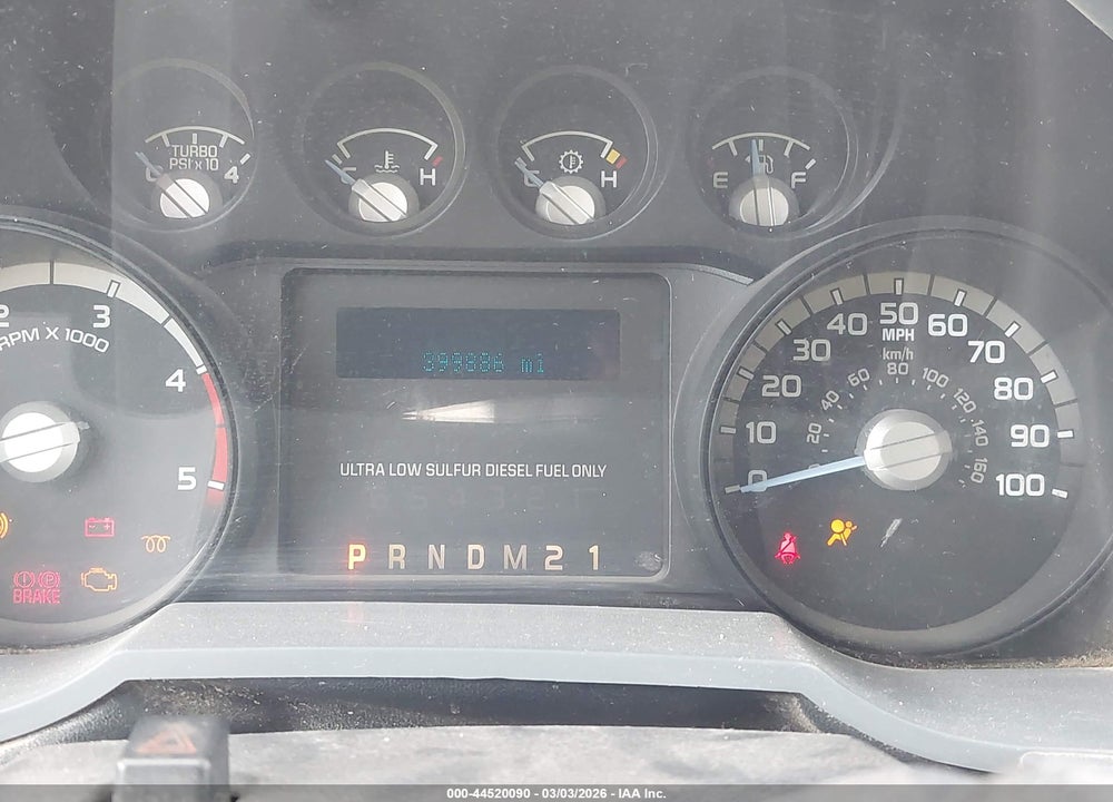 2013 FORD F-350 CHASSIS XL VIN: 1FD8W3GT0DEA62845