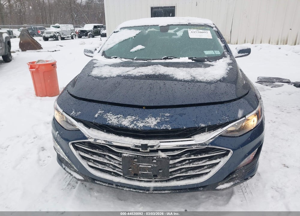 2021 CHEVROLET MALIBU FWD LT VIN: 1G1ZD5ST6MF015498