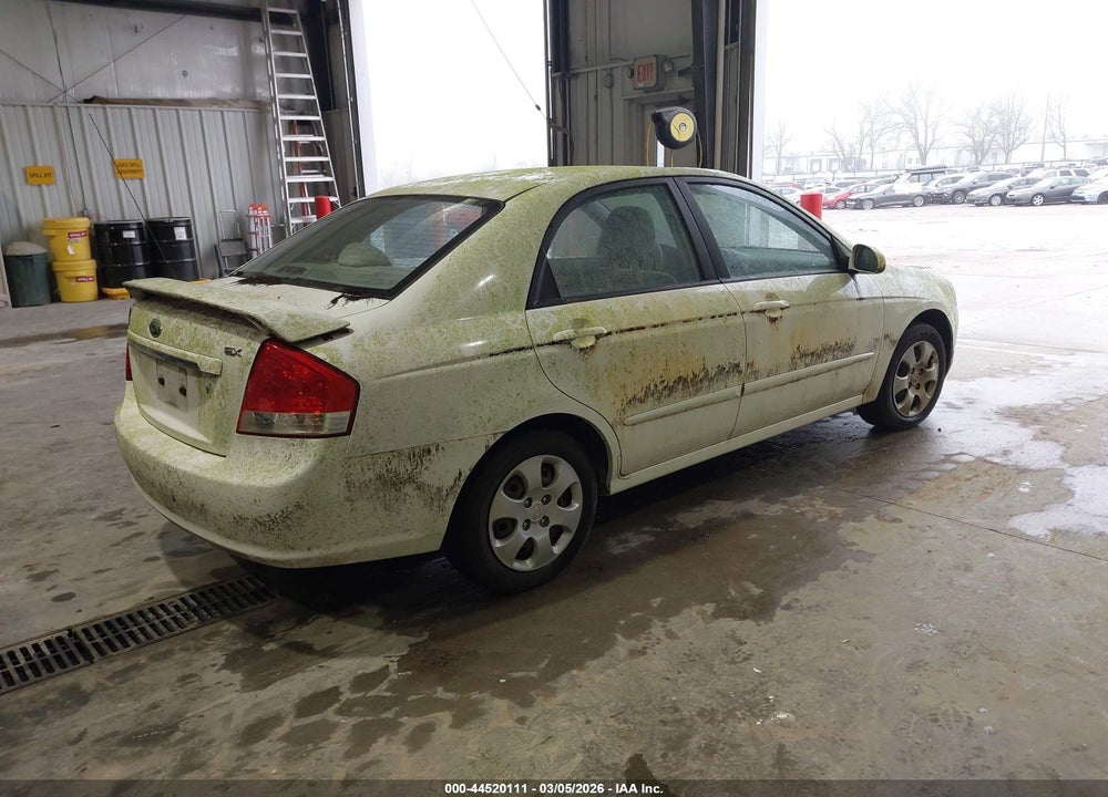 2009 KIA SPECTRA EX VIN: KNAFE221895597229