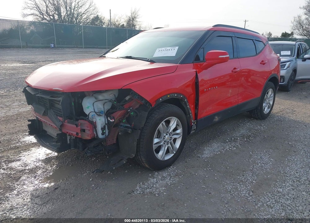 2019 CHEVROLET BLAZER VIN: 3GNKBGRS6KS590904