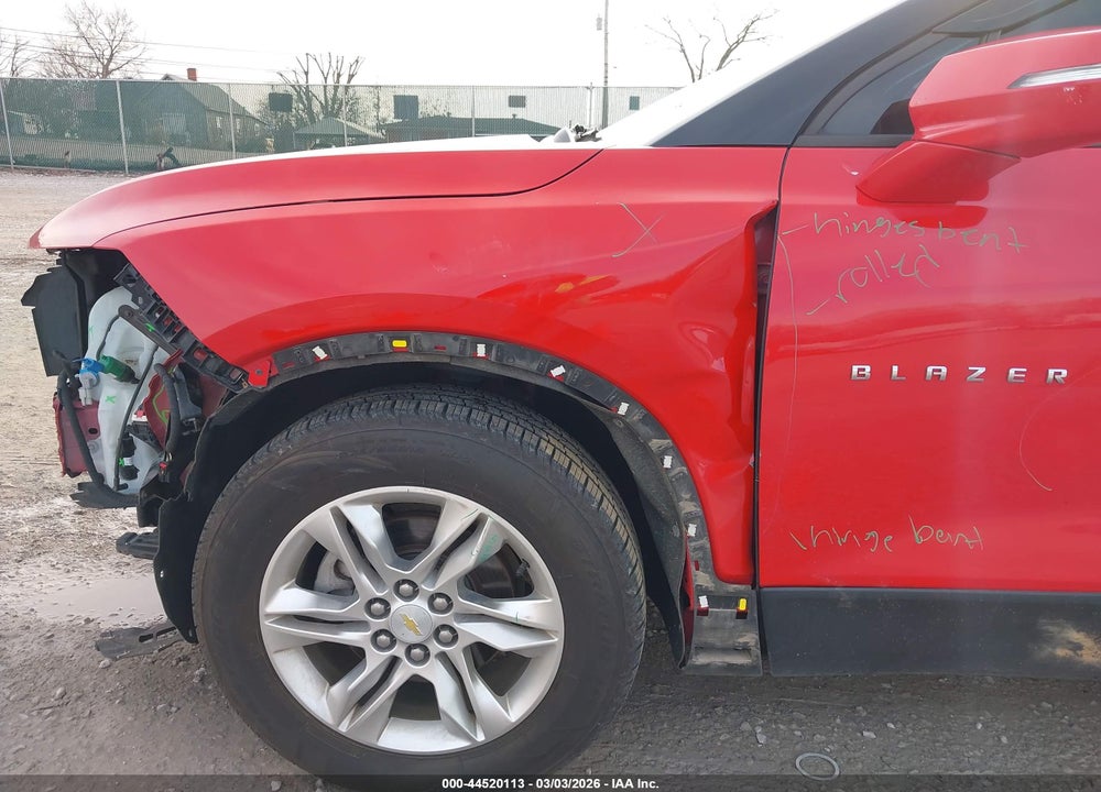 2019 CHEVROLET BLAZER VIN: 3GNKBGRS6KS590904
