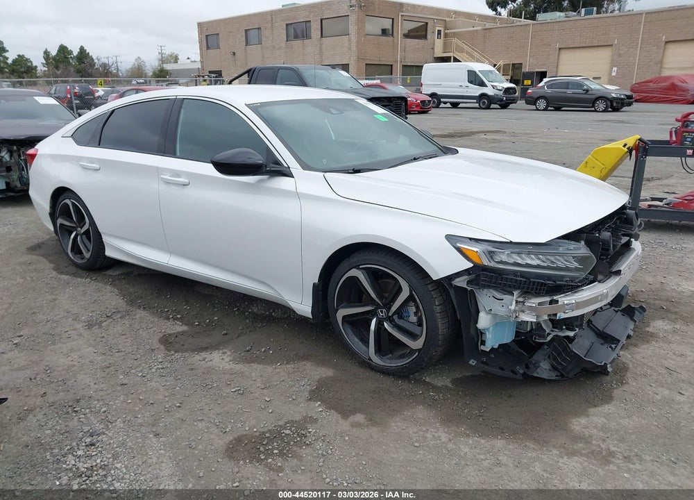 2021 HONDA ACCORD SPORT VIN: 1HGCV1F34MA096884